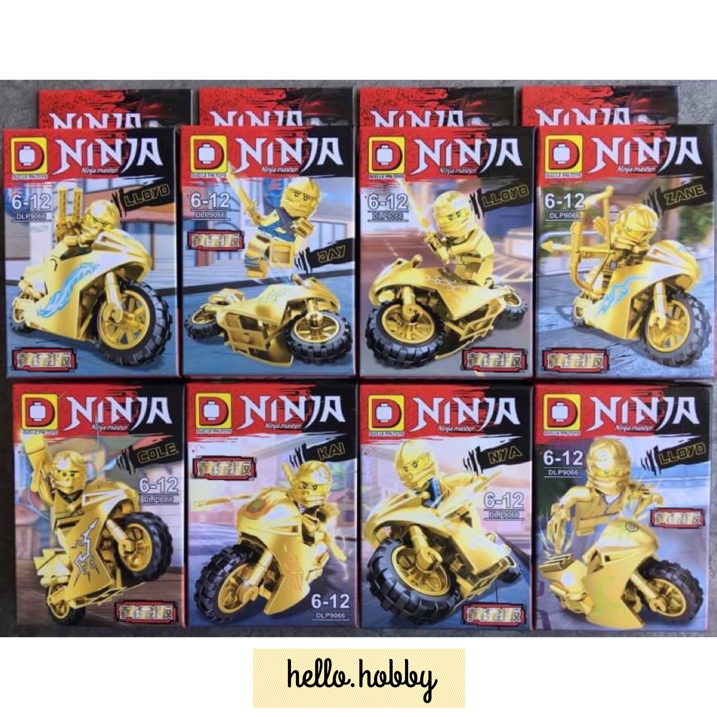 DLP 9066 1-8 Ninjago