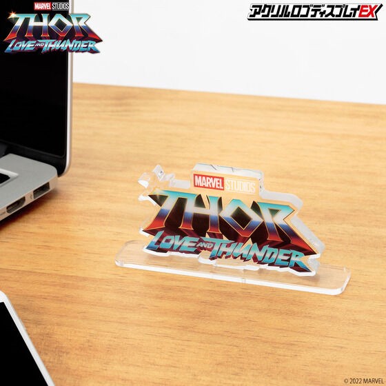 PRE-ORDER : Acrylic Logo Display EX MARVEL Thor: Love and Thunder