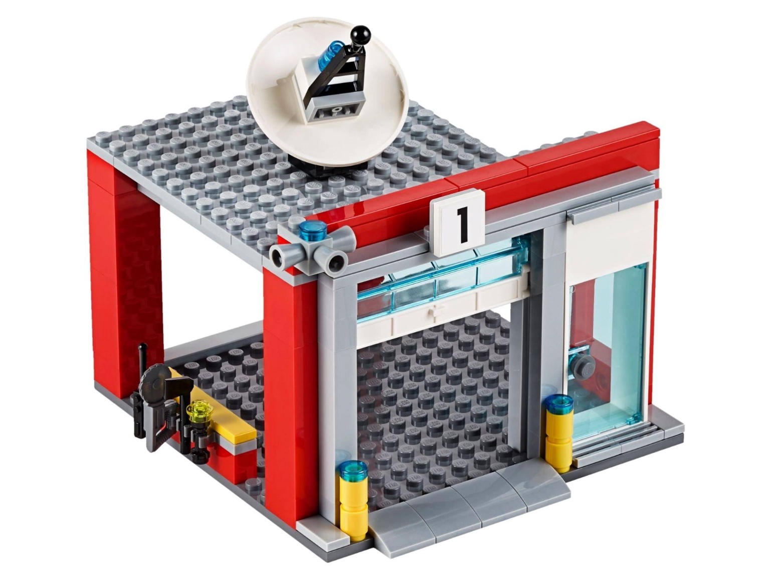 Lepin 02052 Fire Station 1029pcs