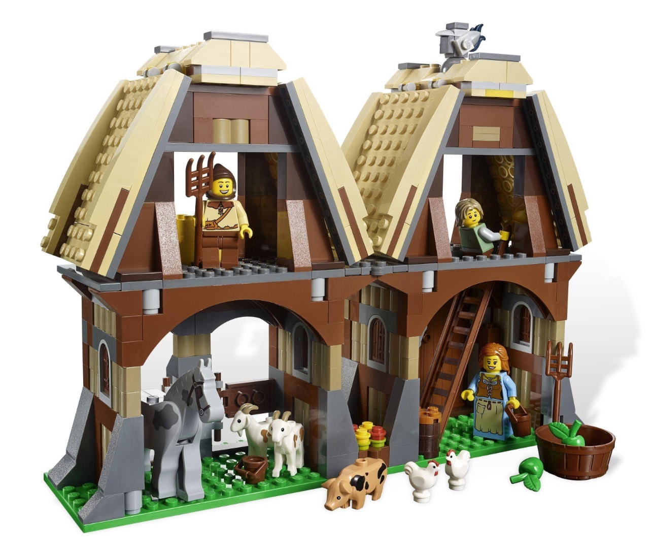 Lepin 16049 Mill Village Raid 742pcs