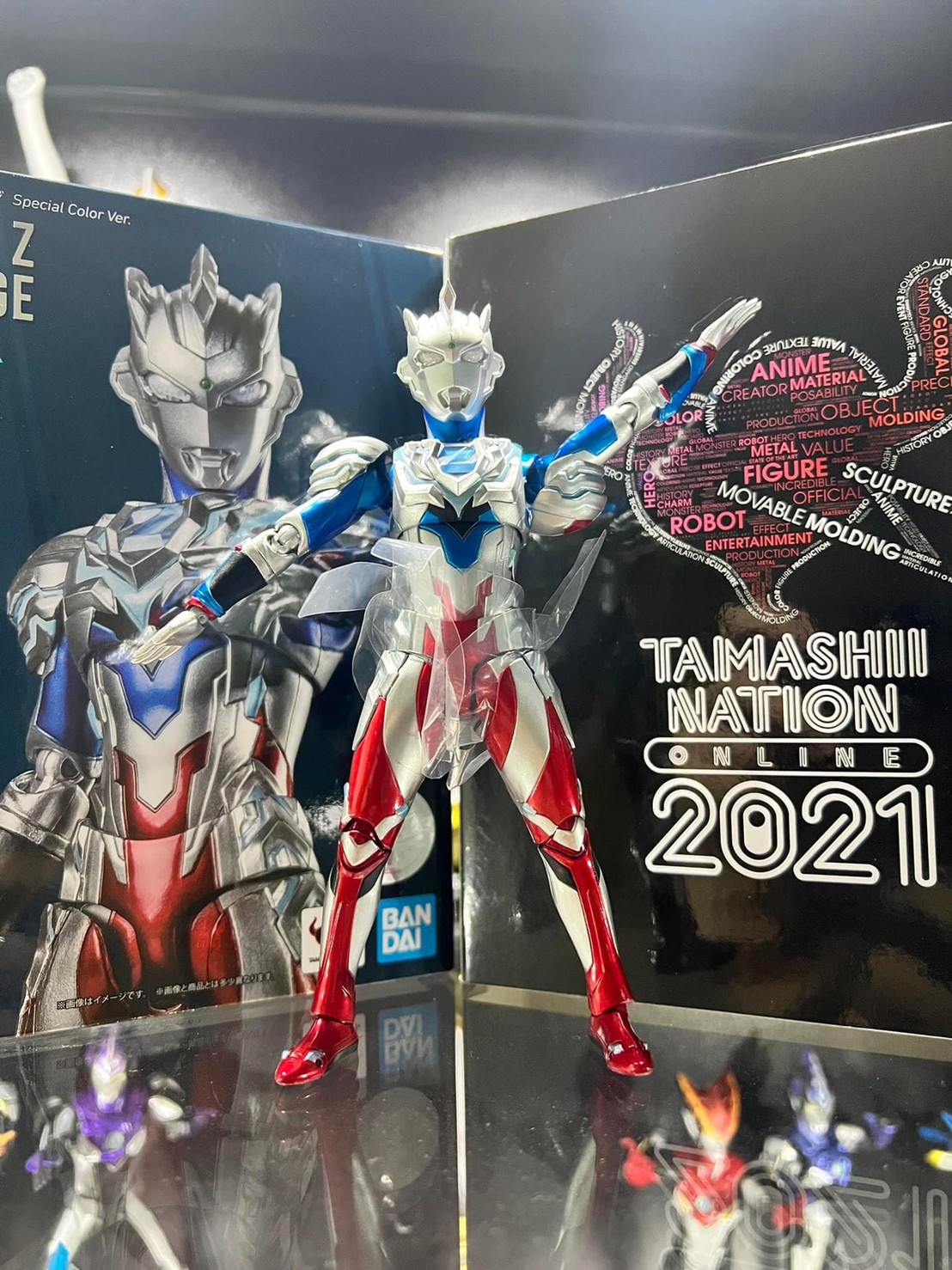 Ultraman - [TAMASHII NATION 2021] *Limited P-bandai* S.H.Figuarts Ultraman Z Alpha Edge Special Color Ver.- by Premium Bandai (Lot JP มีกล่องน้ำตาล)