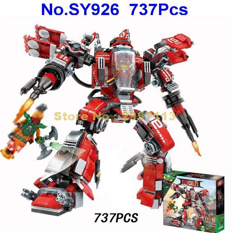 SY 936 Ninjago Fire Mech 737pcs