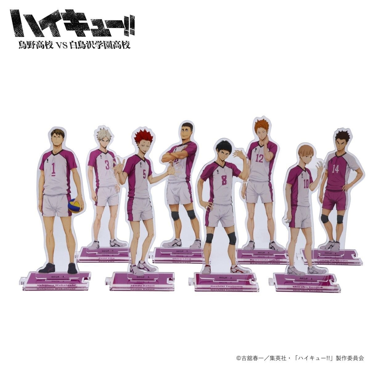 PRE-ORDER : Haikyu!! Connected Acrylic Stand