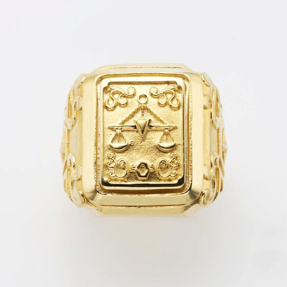 PRE-ORDER : Saint Seiya Gold Cloth Box Design Silver925 Ring