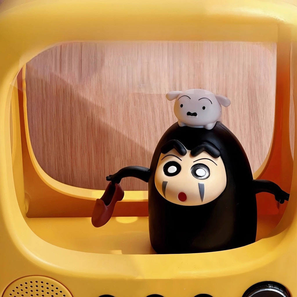 โมเดล ชินจัง Crayon Shinchan x Spirited Away No Face Ver.