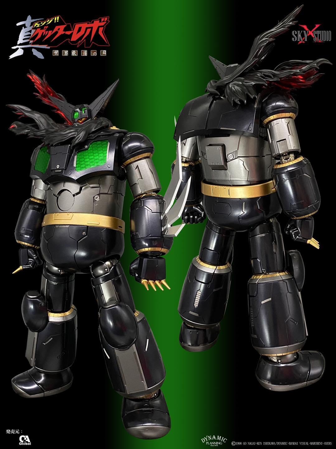 Pre-order : "Getter Robot: The Last Day" Black Getter by Sky X Studio