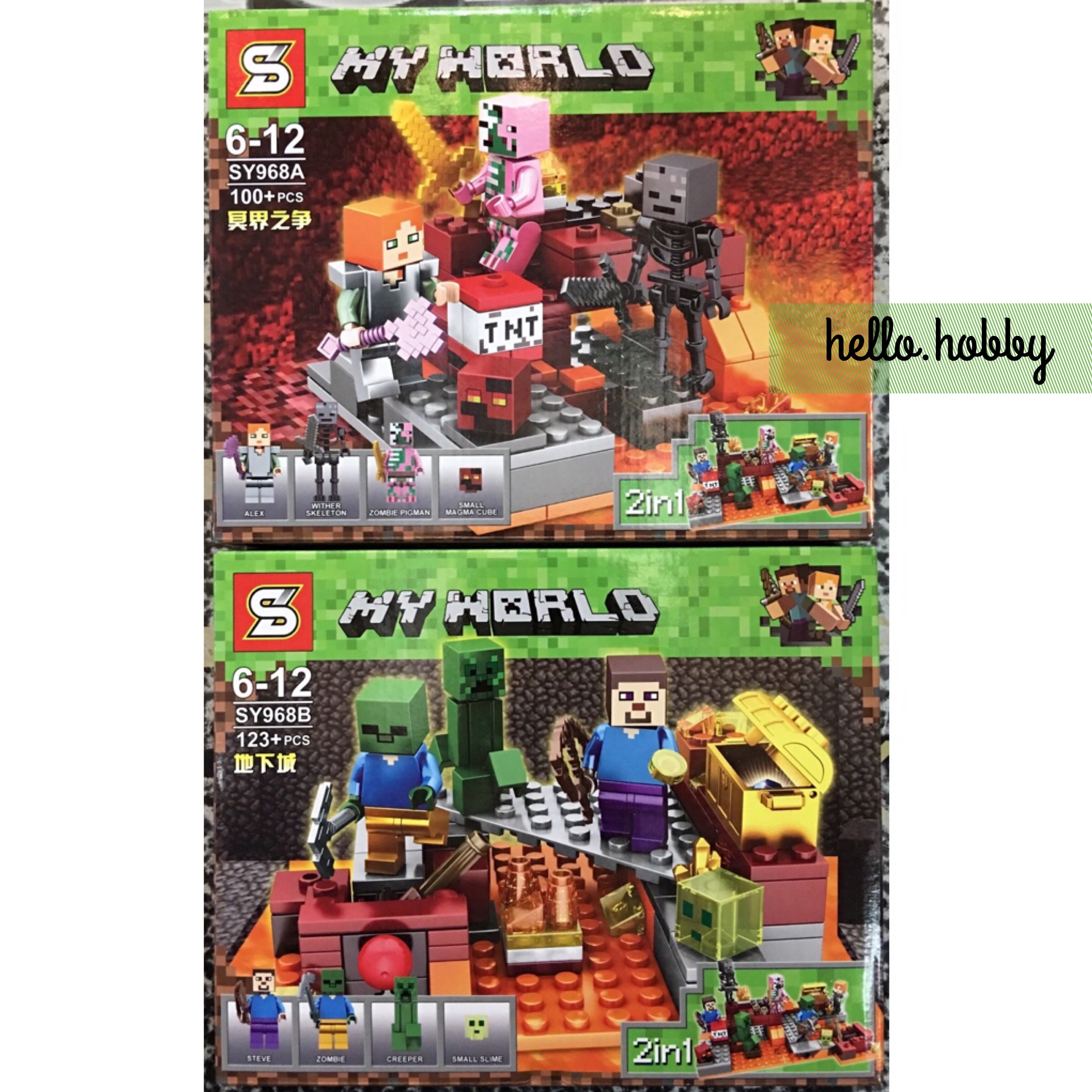 SY 968 A-B Minecraft