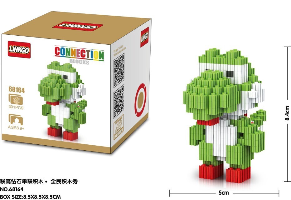 Linkgo 68161-68164 Super Mario (แบบเฟือง)