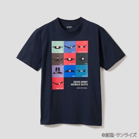 PRE-ORDER : STRICT-G graniph "Mobile Suit Gundam" T-shirt
