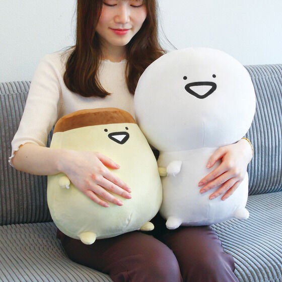 PRE-ORDER : Mr.Obunngu and Pudding PC Cushion