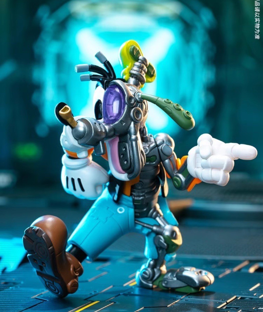 โมเดล ได้ 1 ตัว | Disney - Mickey and Friends Cyborg Series by 52Toys