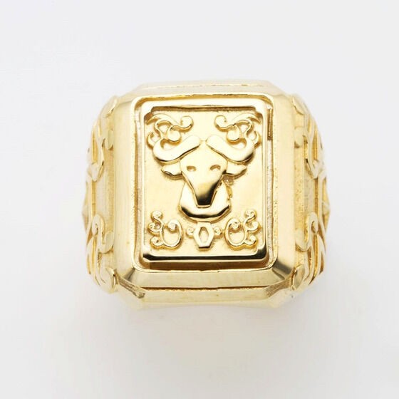 PRE-ORDER : Saint Seiya Gold Cloth Box Design Silver925 Ring