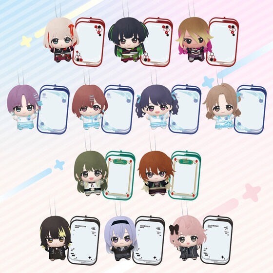 PRE-ORDER : THE IDOLM@STER Shiny Colors Chibi Plush & Pouch Set