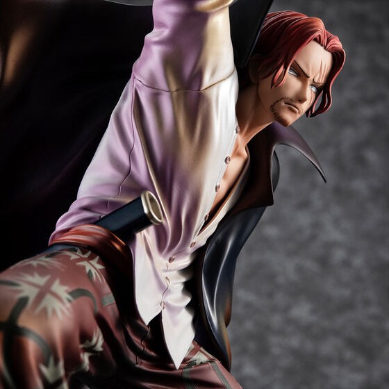 PRE-ORDER : Portrait.Of.Pirates One Piece Playback Memories RedHaired Shanks Complete Figure