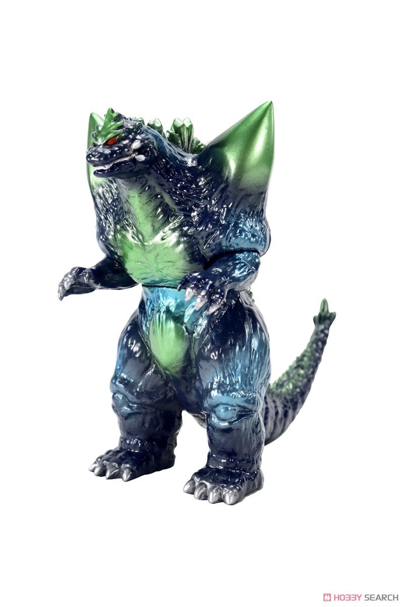 Godzilla - CCP Middle Size Series Godzilla EX Vol.4 Space Godzilla Metallic Green Ver. Soft Vinyl by CCP (Lot JP)