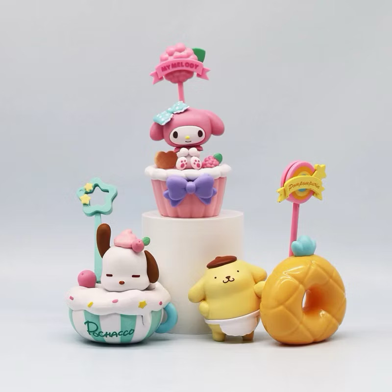 ที่เสียบการ์ด - Sanrio - Sanrio Family Dessert Series Card Holder