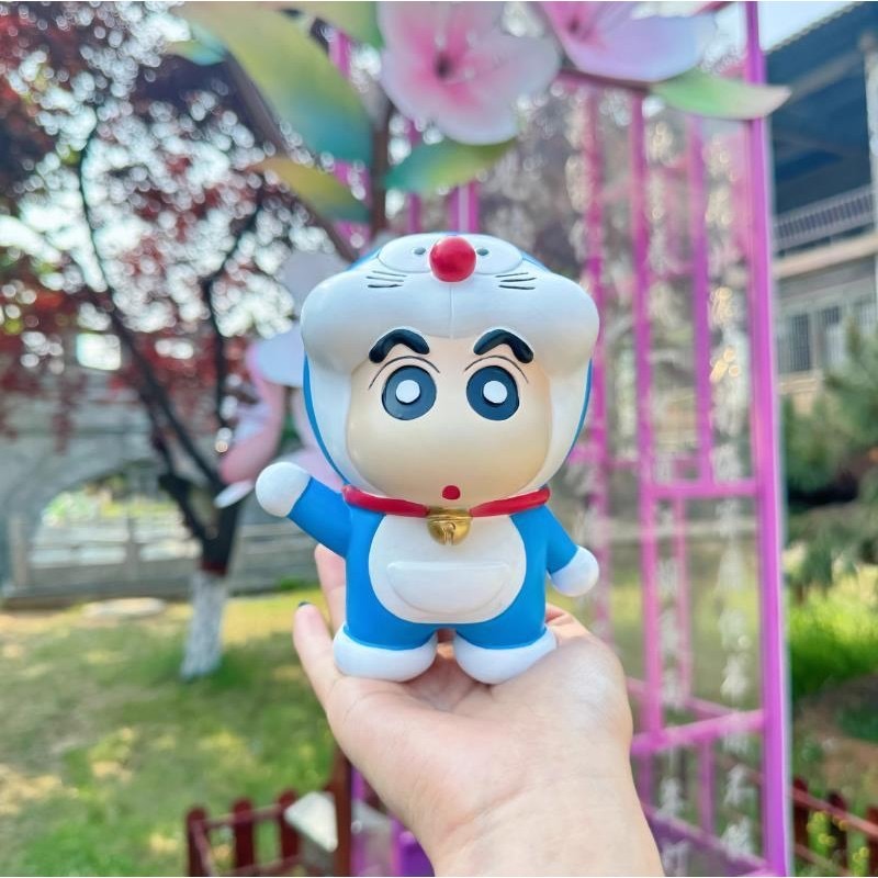 Crayon Shinchan - Shinchan & Himawari x Doraemon Cosplay