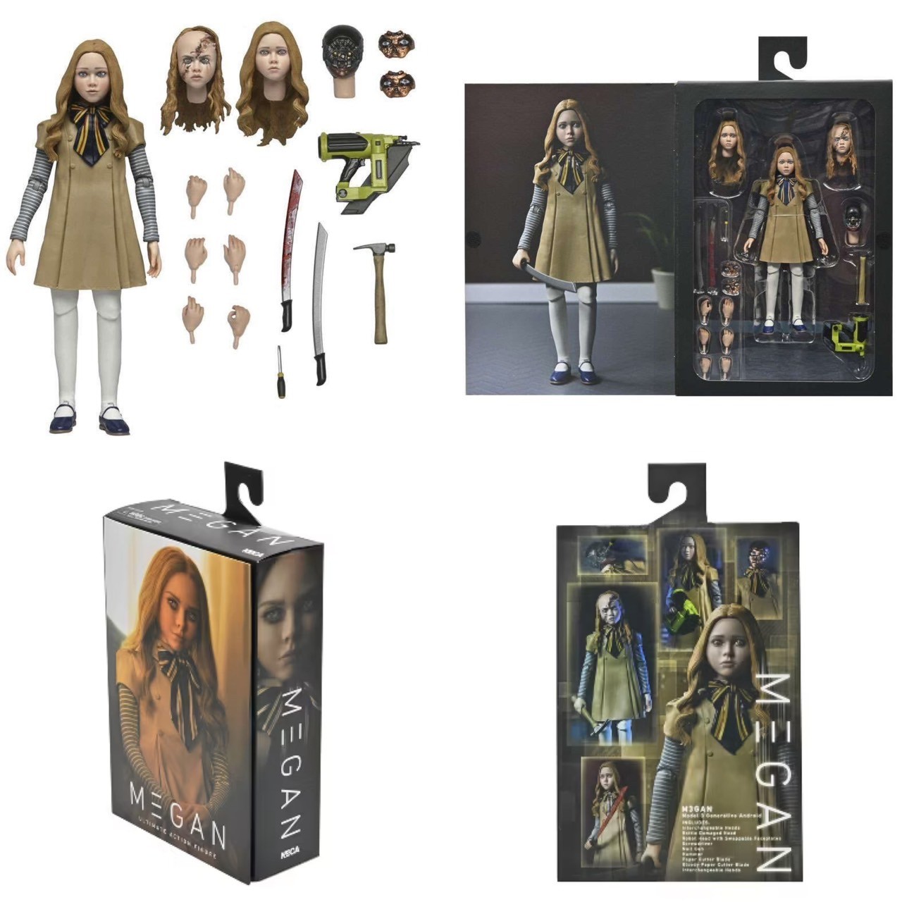 Pre-order : M3GAN 7" Ultimate Action Figure by NECA