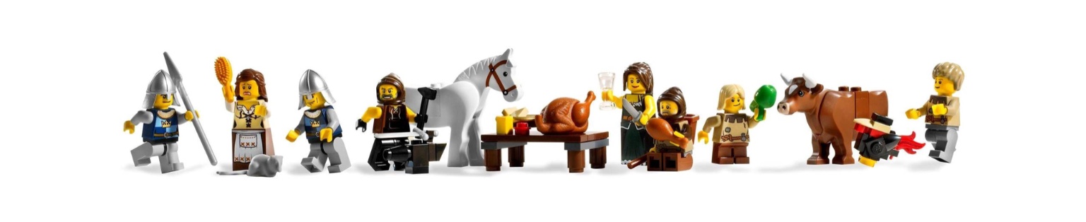 Lepin 16011 Medieval Market Village 1601pcs