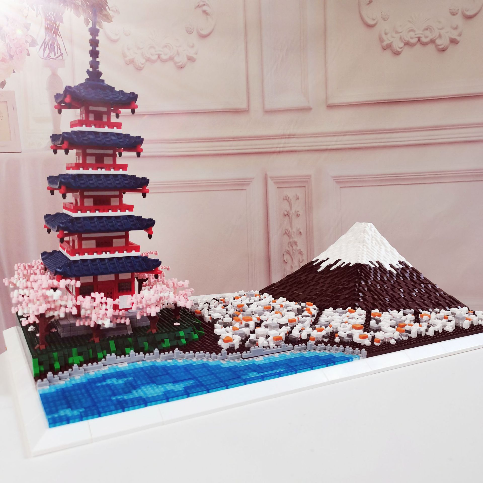 ZRK 7829 Fuji Mountain and Pagoda 6500pcs
