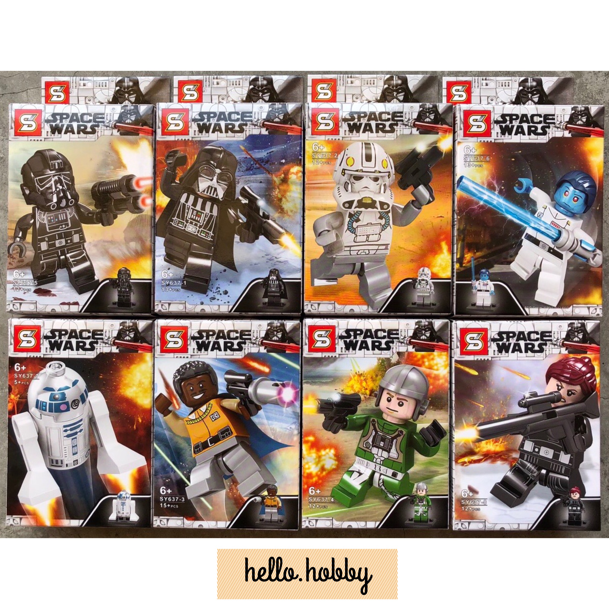 SY 637 1-8 Star Wars
