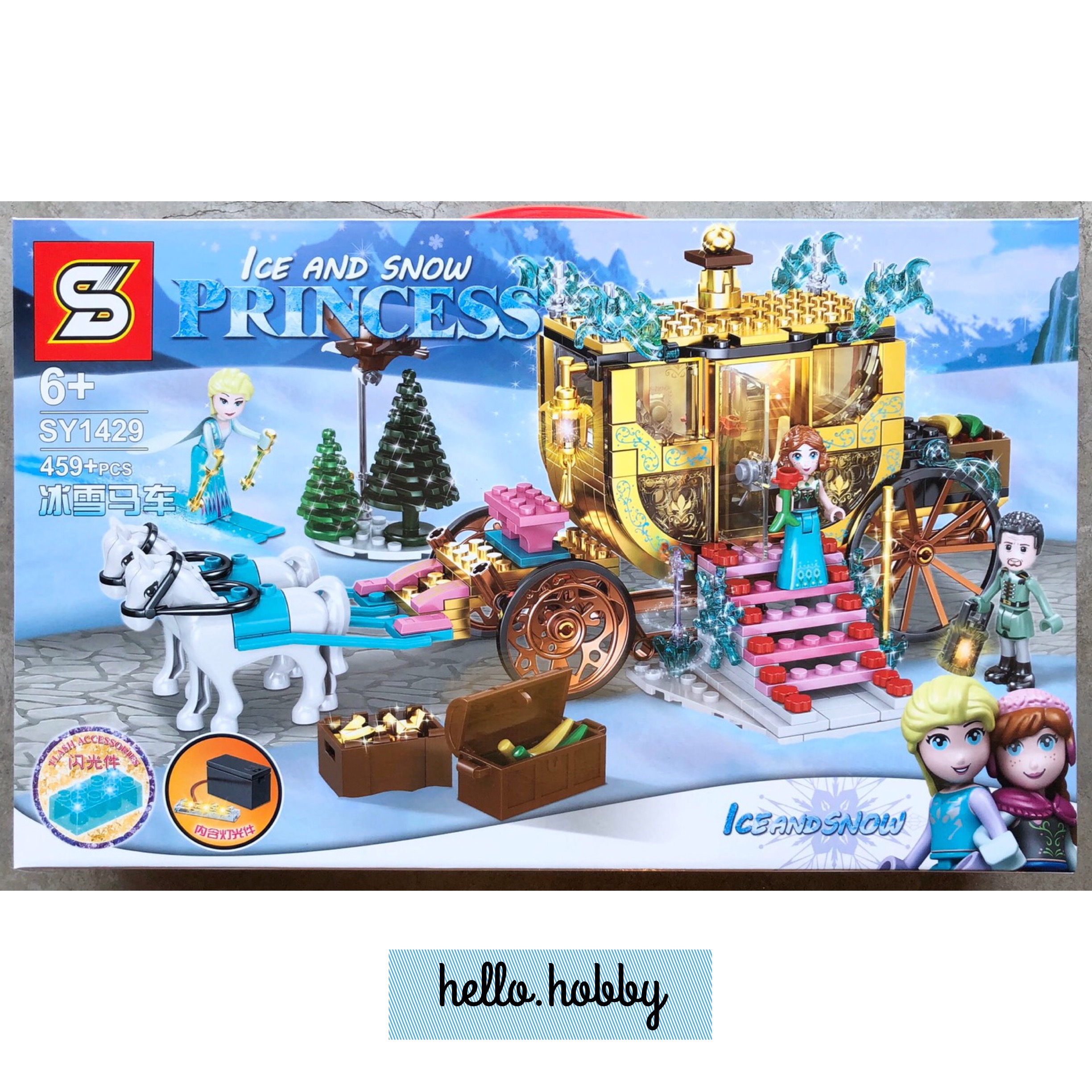 Sy 1429 Disney Frozen Ice and Snow Princess 459pcs