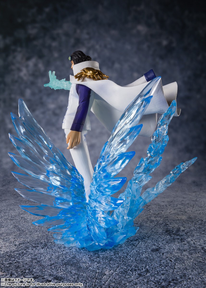 Pre-order : FIGUARTS ZERO [EXTRA BATTLE] "THE 3 ADMIRALS" KUZAN -AOKIJI- (ONE PIECE) PVC FIGURE