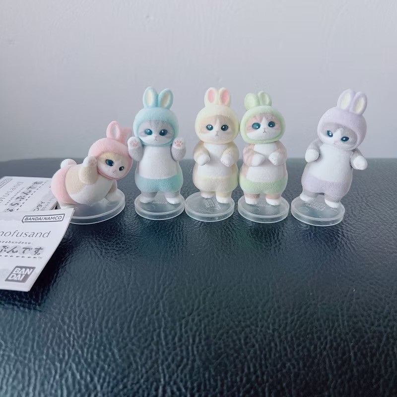 โมเดล Mofusand Narabundasu Rabbit by Pazela (Set of 5)