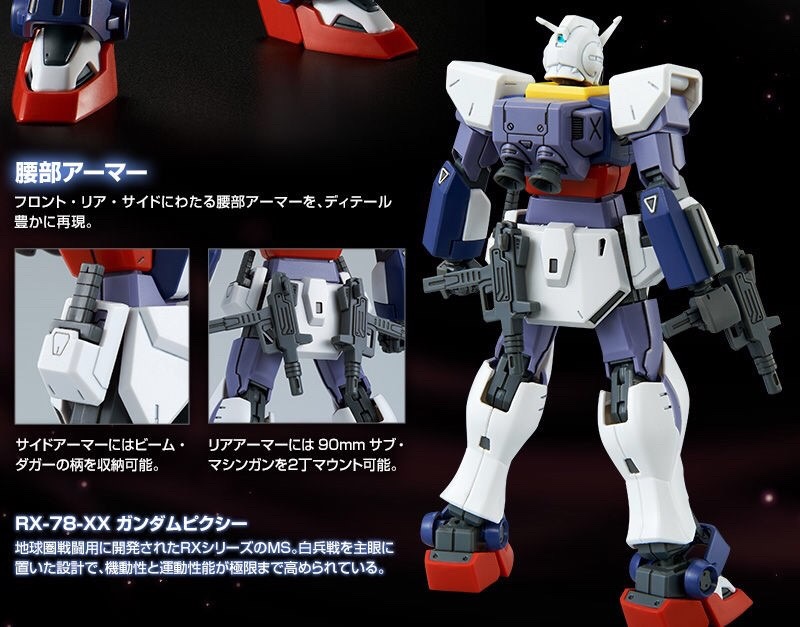 PRE-ORDER : HG 1/144 GUNDAM PIXIE PLASTIC MODEL
