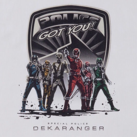 PRE-ORDER : Toei Hero T-shirt Tokusou Sentai Dekaranger American Comic Book Style Design
