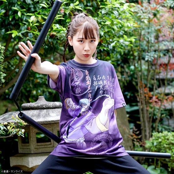 PRE-ORDER : STRICT-G "Mobile Fighter G Gundam" The Undefeated of the East Master Asia T-shirt Full Color