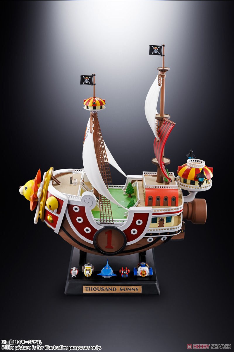 CHOGOKIN - One Piece - Thousand Sunny by Bandai