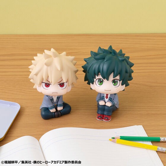 PRE-ORDER : Rukappu My Hero Academia Izuku Midoriya & Katsuki Bakugou Set [Limited cushion included]