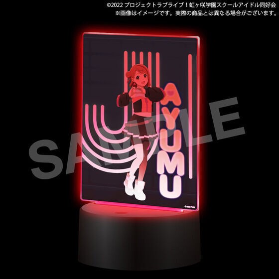 PRE-ORDER : Love Live! Nijigasaki High School Idol Club Purchasing Department LED Big Acrylic Stand Go Our Way! ~1st Grade~ (4 types in total)