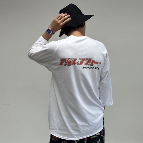 PRE-ORDER : Bakuryu Sentai Abaranger x OVER THE STRiPES (Over the Stripes) 3/4 Sleeve T-shirt