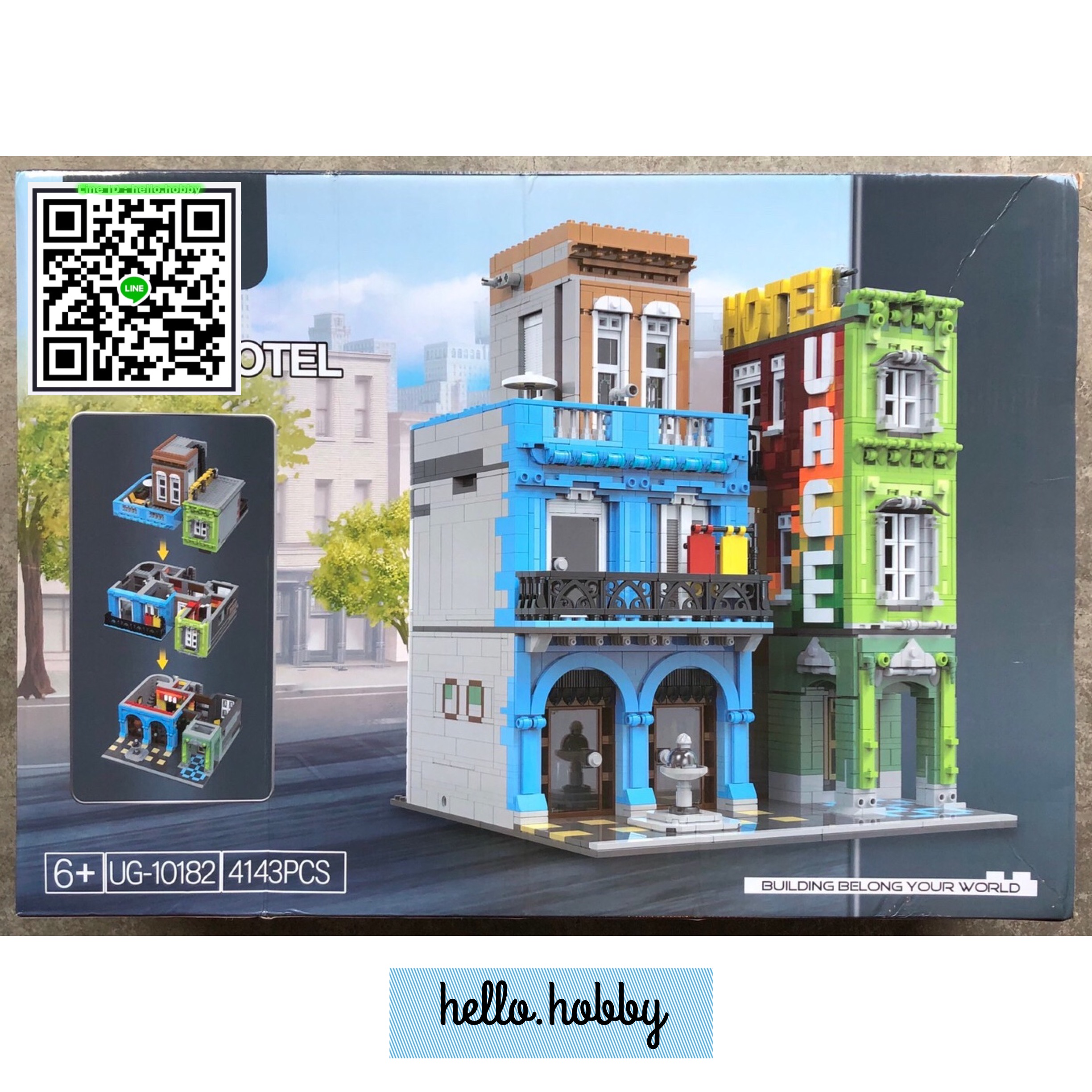 Urge UG 10182 Urge Hotel 4143pcs