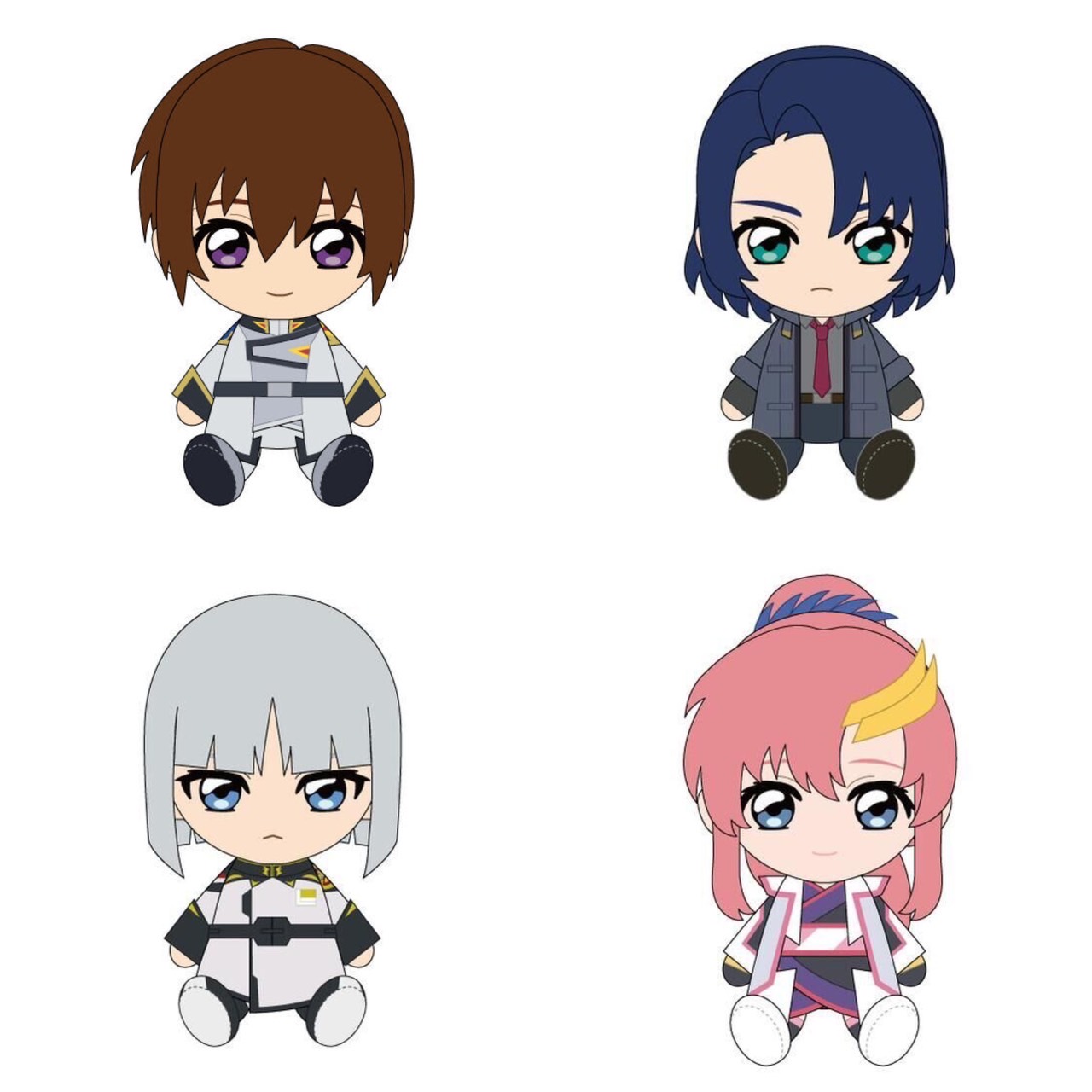 PRE-ORDER : Mobile Suit Gundam SEED Chibi Plush