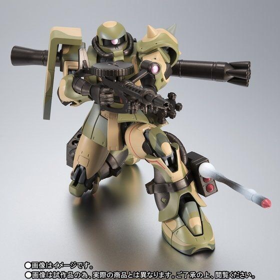 PRE-ORDER : ROBOT SPIRIT SIDE MS MS-06J ZAKU II WETLAND TYPE VER A.N.I.M.E. ACTION FIGURE