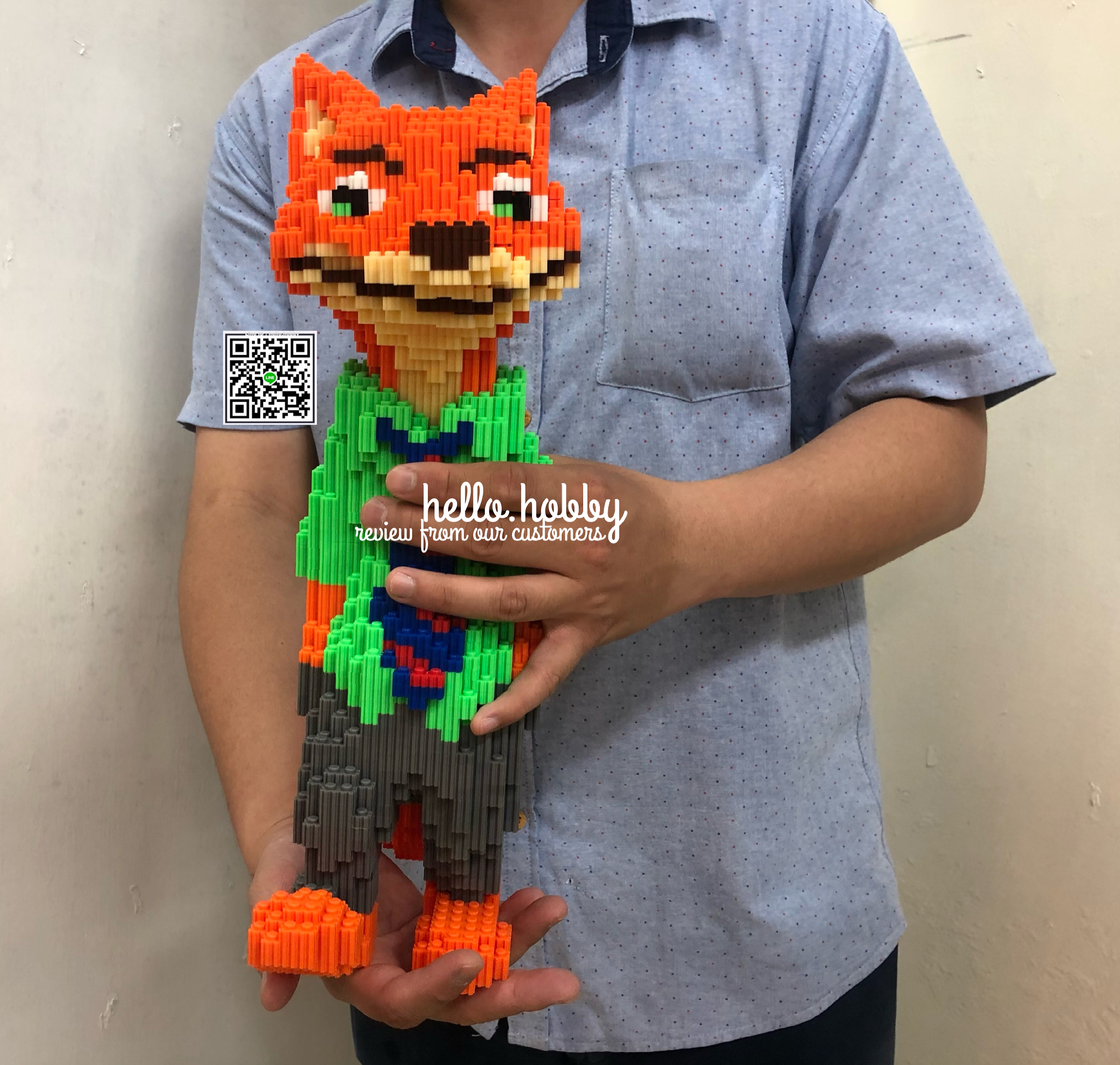 Xinz 7037 Zootopia Nick 2460pcs (แบบเฟือง)
