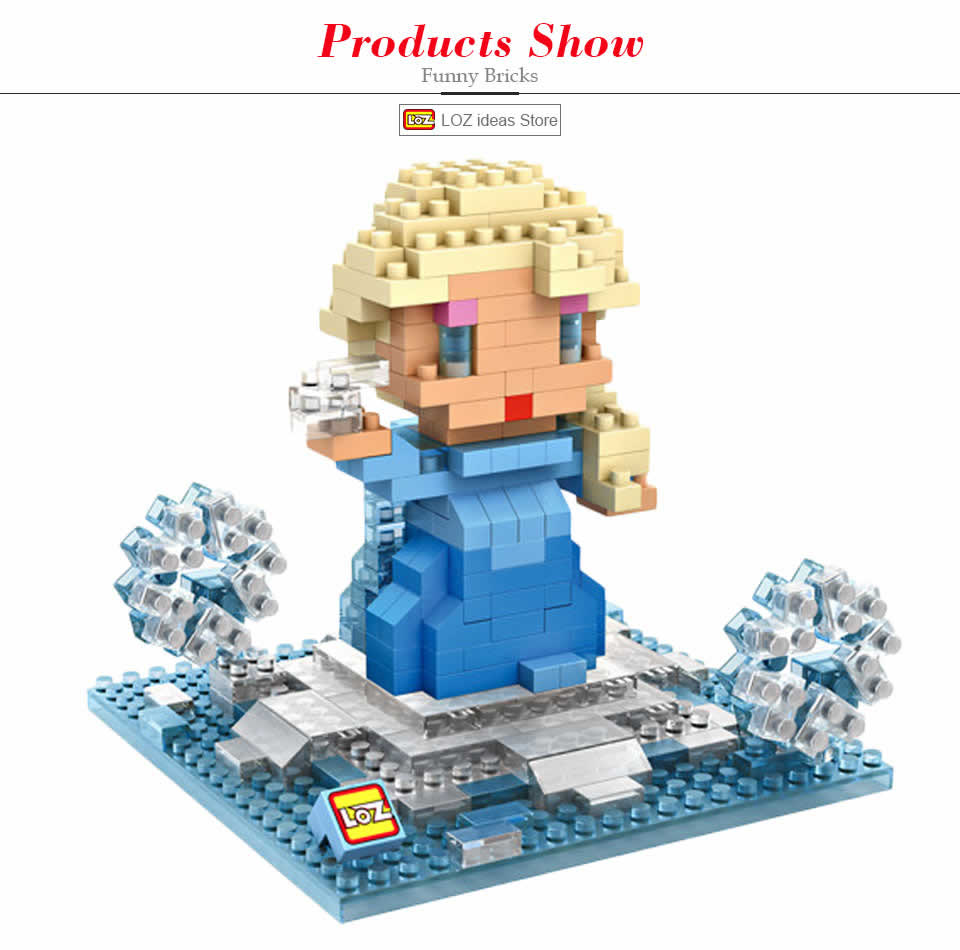 LOZ 9497-9500 Frozen