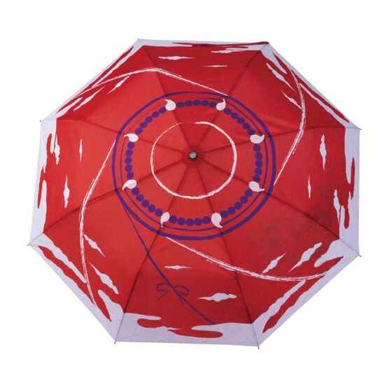 PRE-ORDER : Inuyasha x Hokusai Graphic Folding Umbrella For Both Sunny and Rainy Weather