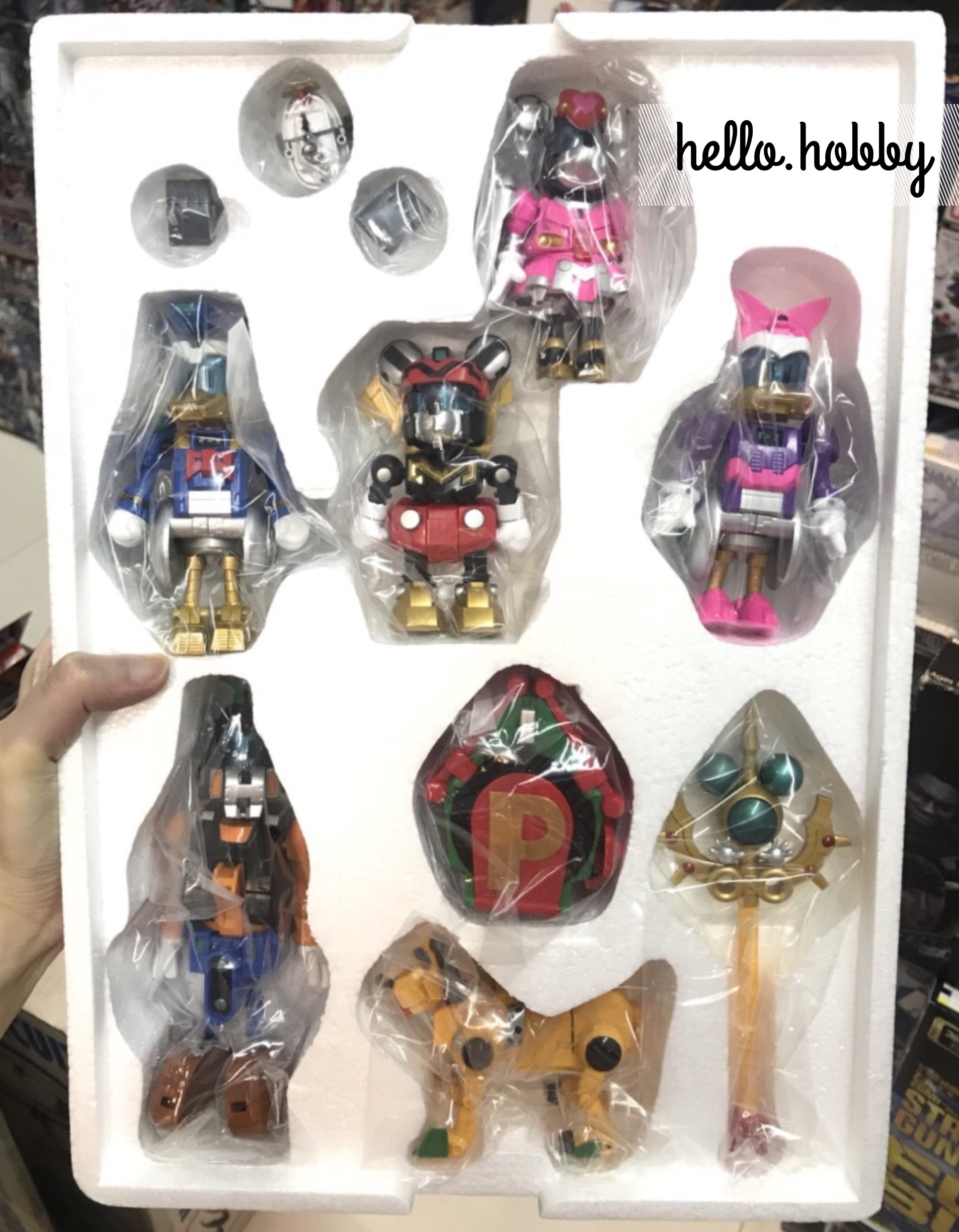 CHOGOKIN Chogattai King Robo Mickey & Friends by Bandai