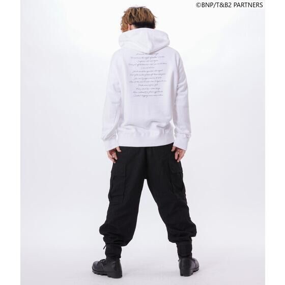 PRE-ORDER : Tiger & Bunny 2 Part 1 Subtitle Pattern Pullover Hoodie