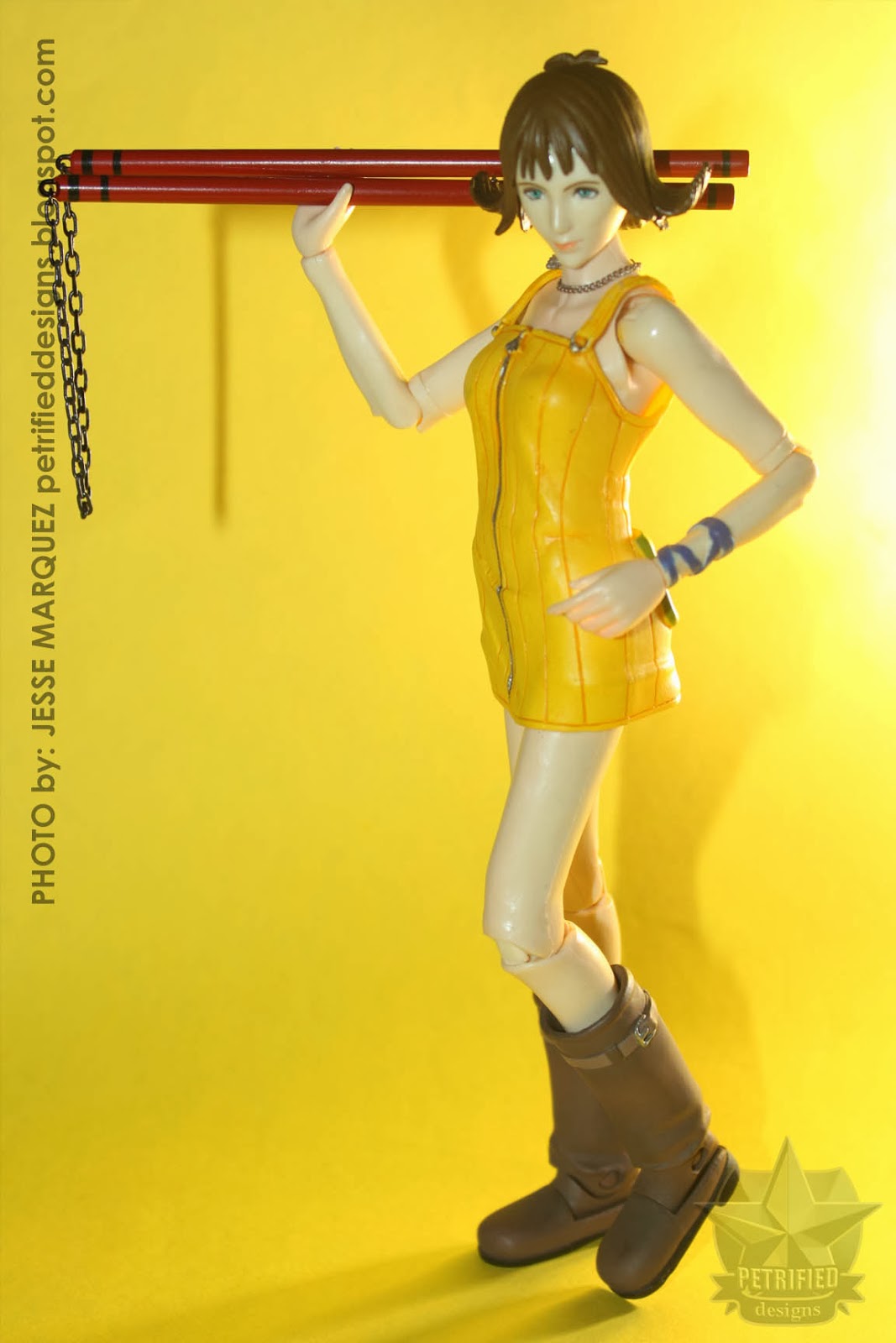 Final Fantasy VIII Play Arts Squall / Riona / Selphie by Square Enix (Set of 3)