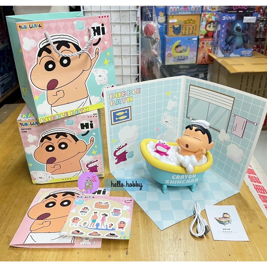 ลำโพงบลูทูธชินจัง ลิขสิทธิ์แท้ พร้อมส่ง Crayon Shinchan Speaker Bubble Bath / Home Audio