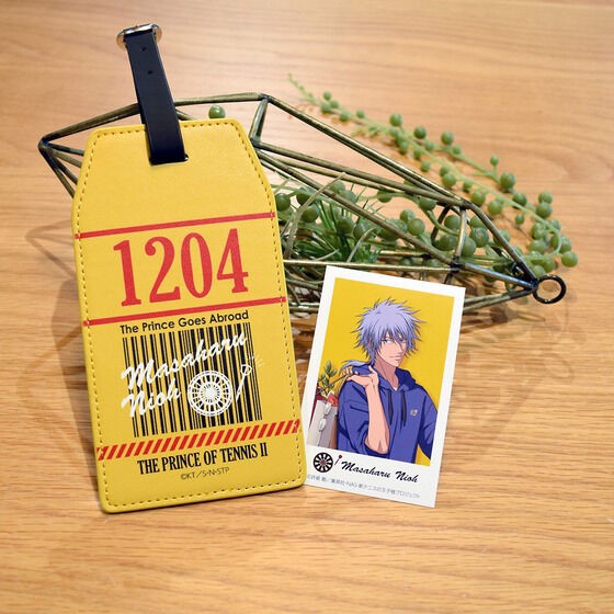 PRE-ORDER : New Prince of Tennis The Prince Goes Abroad Luggage Tag with Illustration Sheet