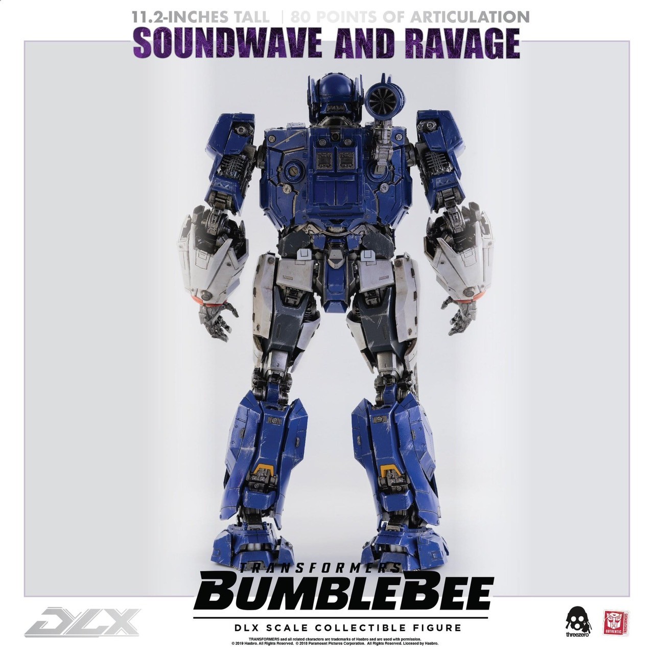 Pre-order : Transformers BUMBLEBEE DLX Soundwave and Ravage by ThreeZero (Reissue)