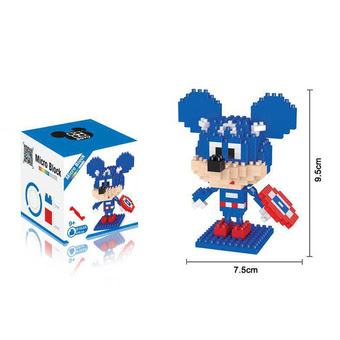 Boyu 8163A Disney Mickey Mouse Captain America 270pcs