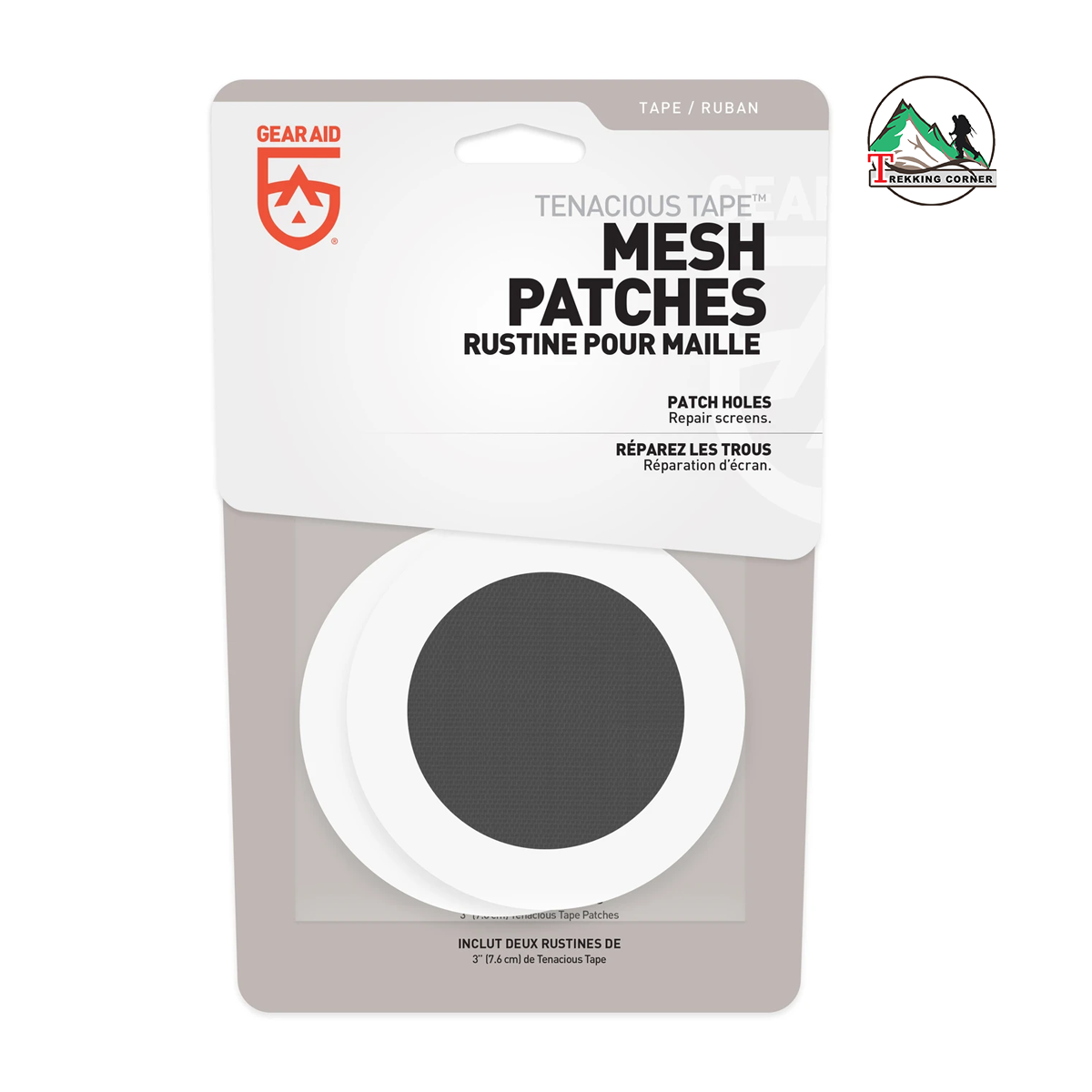 ชุดแผ่นปะซ่อมเต็นท์ GearAid Tenacious Tape Repair Patches
