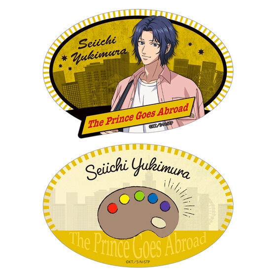 PRE-ORDER : New Prince of Tennis The Prince Goes Abroad Luggage Sticker Set
